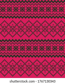 violetter Weihnachtsmesse, einfarbiger Hintergrund für Modetextilien, Strickwaren und Grafiken