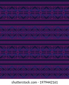 Fondo de la isla de la feria de Navidad púrpura para textiles de moda, ropa de cama y gráficos