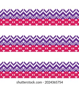 Fondo de la isla de la feria de Navidad púrpura para textiles de moda, ropa de cama y gráficos