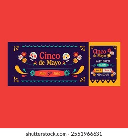 Purple Cinco de Mayo Ticket