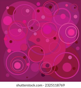 purple circle abstract background vector