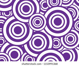 Purple Circle Background
