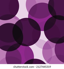 fondo de círculo púrpura. diseño de color abstracto. color púrpura vectorial. plantilla de patrón de ilustración.
