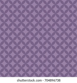Purple circle geometry shape line seamless pattern.vector