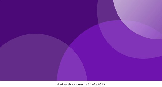 Círculo roxo sobrepõe-se o fundo abstrato moderno para o projeto do modelo, banner, cartaz, papel de parede. ilustração vetorial	