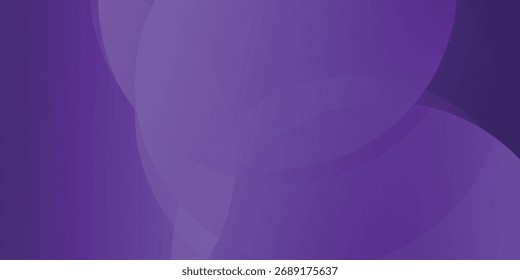 Fondo abstracto moderno de la superposición del círculo púrpura para la Ilustración vectorial eps10 del diseño de la Plantilla