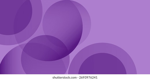 Fondo abstracto moderno de la superposición del círculo púrpura para el diseño de la Plantilla, Anuncio, cartel moderno 