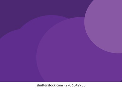 Círculo púrpura se superpone con el fondo abstracto moderno para el diseño de la Plantilla, Anuncio, cartel, Fondo de pantalla. Ilustración vectorial	