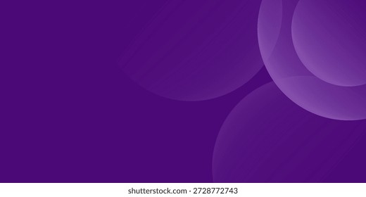 Círculo púrpura se superpone con el fondo abstracto moderno para el diseño de la Plantilla, Anuncio, cartel, Fondo de pantalla. Ilustración vectorial	