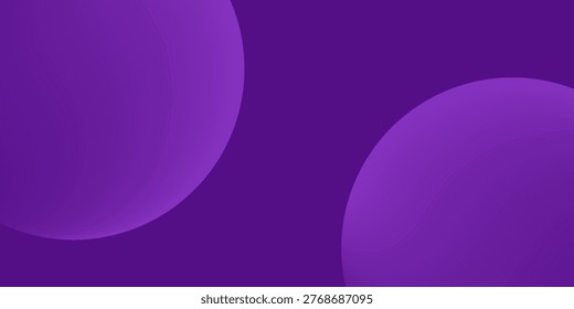Purple circle overlap modern abstract background for template design, banner, poster, wallpaper. Vector Eps10
