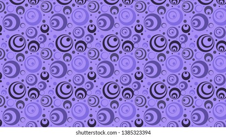 Purple Circle Pattern Vector Graphic