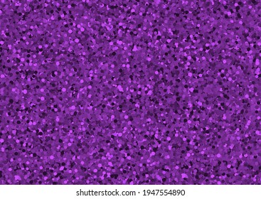 Purple circles background. Purple confetti. Vector illustration.