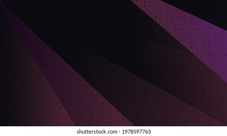 Purple Circuit Microchip on Technology Background,Hi-tech Digital and security Concept design,Free Space For text in put,Vector illustration.