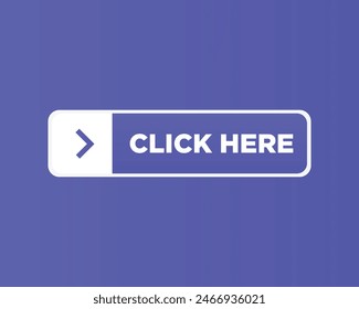Purple Click Banner Icon | Vector Design Template