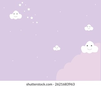 Fundo de nuvem roxa com texturas macias, macias e uma atmosfera de sonho, roxo, nuvem, fundo, céu, macio, macio