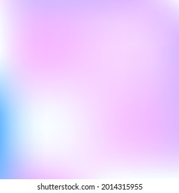 Purple Cold Watercolor White Indigo Gradient Mesh. Pastel Color Violet Bright Blurred Texture. Liquid Trendy Vibrant Blue Lavender Blurry Background. Dark Pink Turquoise Light Gradient Backdrop.