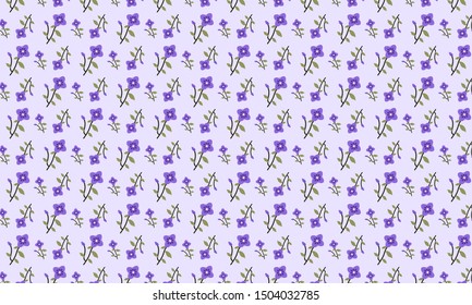 Purple Coleus Flower with Levaes Pattern Background