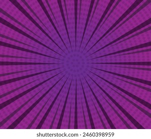 purple color abstract comic book background design.