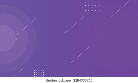 Abstrakte, violette Vektordesign-Linie, Punkte und Halbkreiseps. Hintergrund.