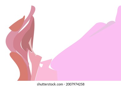 Purple color background. Modern abstract design. Abstract vector. 3D digital picture.