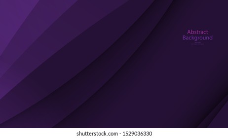 Purple color and black Tone dark colorbackground abstract art vector  