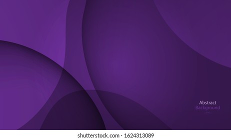 Purple color and black Tone dark colorbackground abstract art vector  
