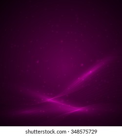 Purple color Blend line bright lights abstract background
