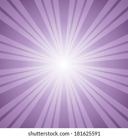 purple color burst background. Vector illustration