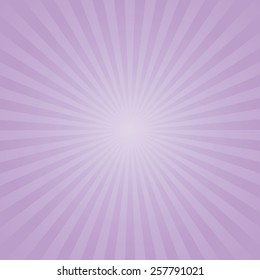 Purple color burst background. Vector illustration