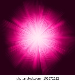 A Purple color design with a burst. EPS 8 vector file included