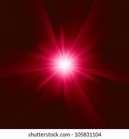 A purple color design with a burst. EPS 8 vector file included