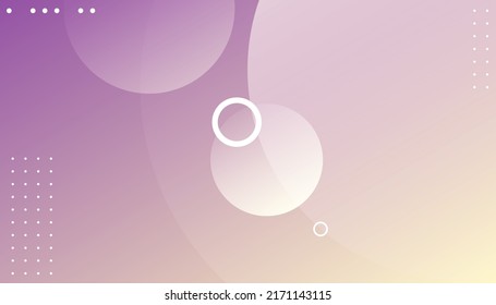 Purple color and dynamic shape. Circle Creative Wallpaper. Perfect for Wallpaper, Banner, Background, Card, Book Illustration, landing page, gift, cover, flyer, report, business, social media etc.