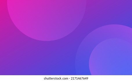 Purple color and dynamic shape. Circle shapes composition. Modern and Creative design in EPS10 vector illustration