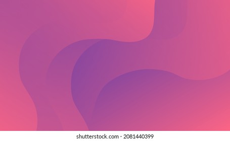 color púrpura y forma dinámica. Composición líquida. diseños de carteles, folletos e ilustraciones vectoriales
