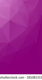 Purple Color geometric rumpled triangular low poly style vector Background for Smart phone