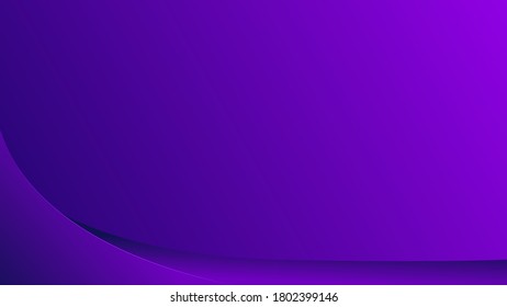 Purple color gradient and simple-flat design for template or background. This illustration suit for fully background or simply as an instrument.