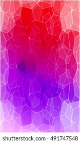 purple color hexagon background. vector. geometric pattern. ideas for your business presentations, printing, design.