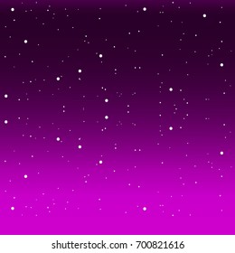 purple color new year background with snowflake and star. vector illustration