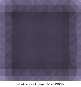purple color original geometric background. low poly concept. vector illustration
