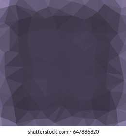 purple color original geometric background. low poly concept. vector illustration