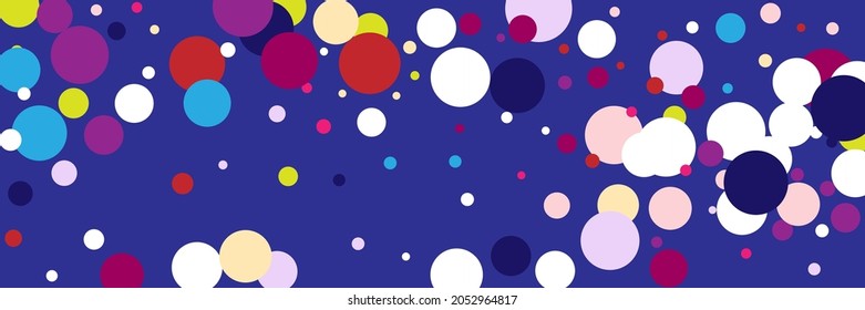 Purple Color Pastel Circles Blue Pattern. Children Multicolor Violet Green Bright Wallpaper. Play Beige Pink Vibrant Rainbow Bordo Composition. Yellow Dark Red Kids Indigo White Background.