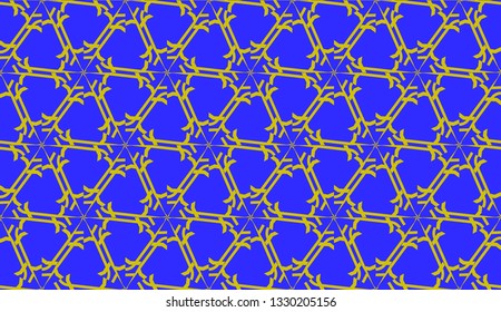 Purple color Pattern with abstract geometric design. Vector seamless illustration. Design for your interior wallpaper, fashion print, business presentation