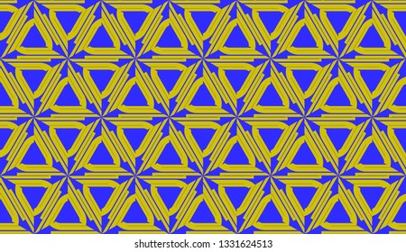Purple color Pattern with abstract geometric design. Vector seamless illustration. Design for your interior wallpaper, fashion print, business presentation