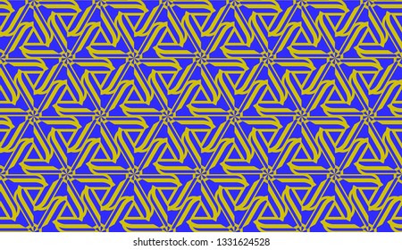 Purple color Pattern with abstract geometric design. Vector seamless illustration. Design for your interior wallpaper, fashion print, business presentation