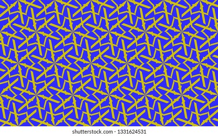 Purple color Pattern with abstract geometric design. Vector seamless illustration. Design for your interior wallpaper, fashion print, business presentation