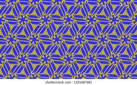 Purple color Pattern with abstract geometric design. Vector seamless illustration. Design for your interior wallpaper, fashion print, business presentation
