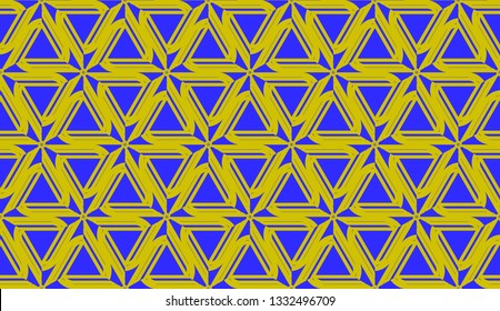 Purple color Pattern with abstract geometric design. Vector seamless illustration. Design for your interior wallpaper, fashion print, business presentation