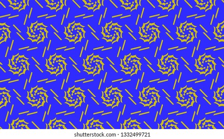 Purple color Pattern with abstract geometric design. Vector seamless illustration. Design for your interior wallpaper, fashion print, business presentation