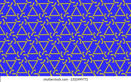 Purple color Pattern with abstract geometric design. Vector seamless illustration. Design for your interior wallpaper, fashion print, business presentation
