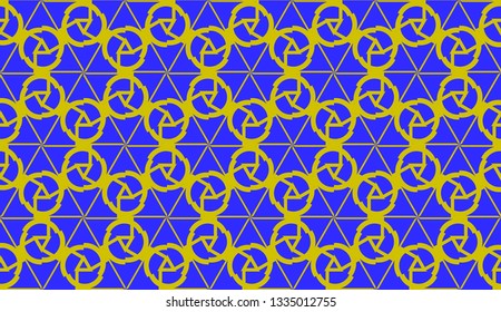 Purple color Pattern with abstract geometric design. Vector seamless illustration. Design for your interior wallpaper, fashion print, business presentation